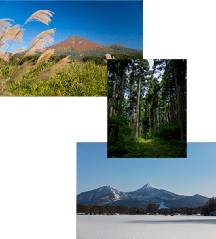 スコットランドの山と会津の磐梯山・裏磐梯の山